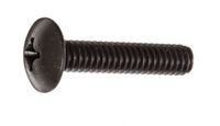 1/4-20 X 1 PHIL TRUSS M/S BLACK OXIDE & WAX
